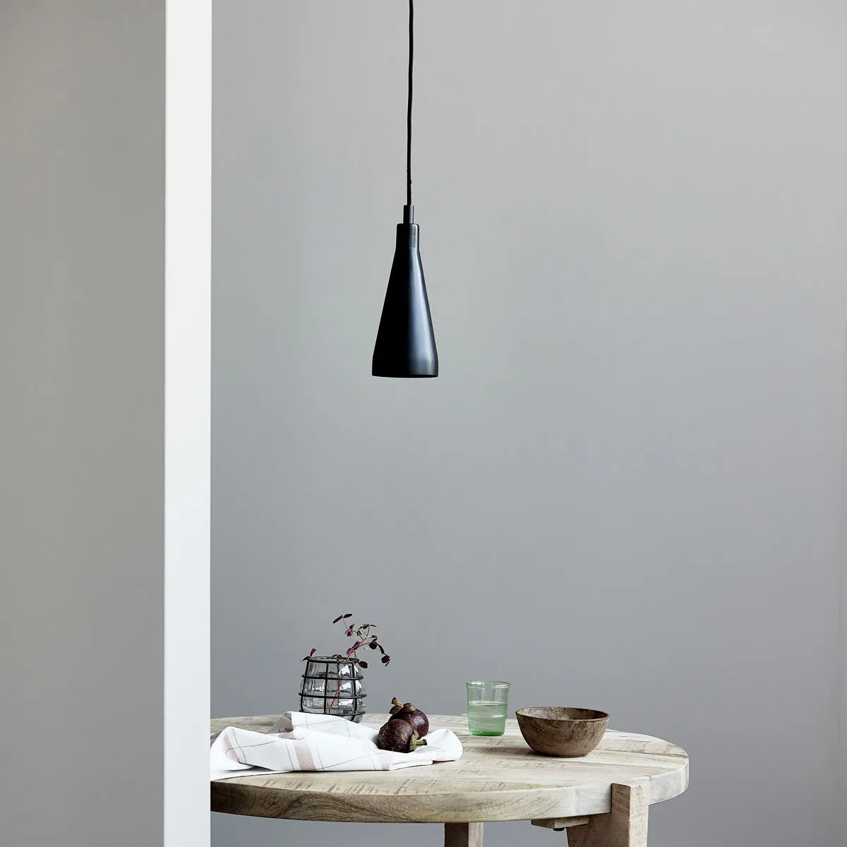 Lampadario Jammu Ø 14 cm, nero House Doctor