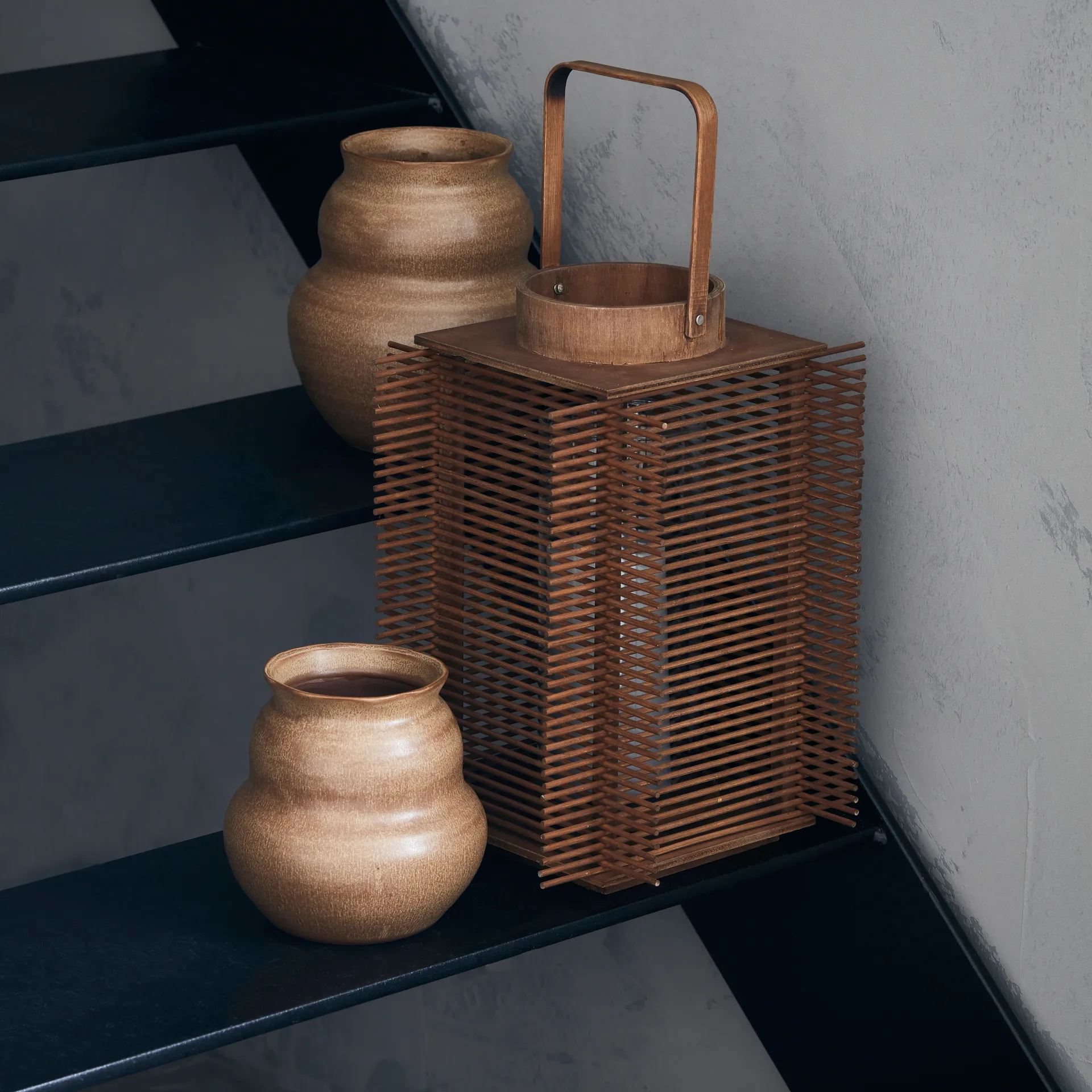 Lanterna Asi 46 cm, naturale House Doctor