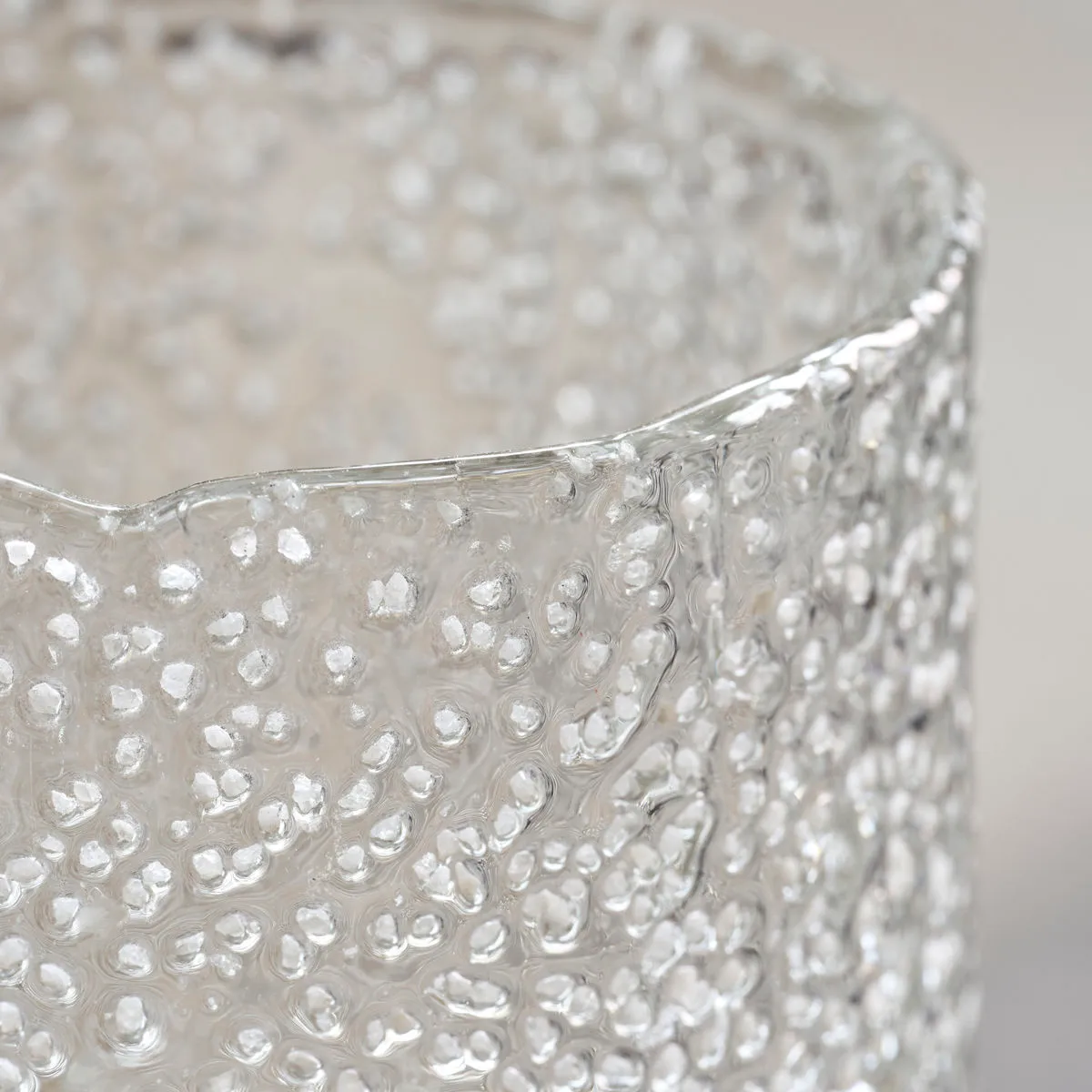 Lanterna portacandela Snow 10 cm, Trasparente House Doctor