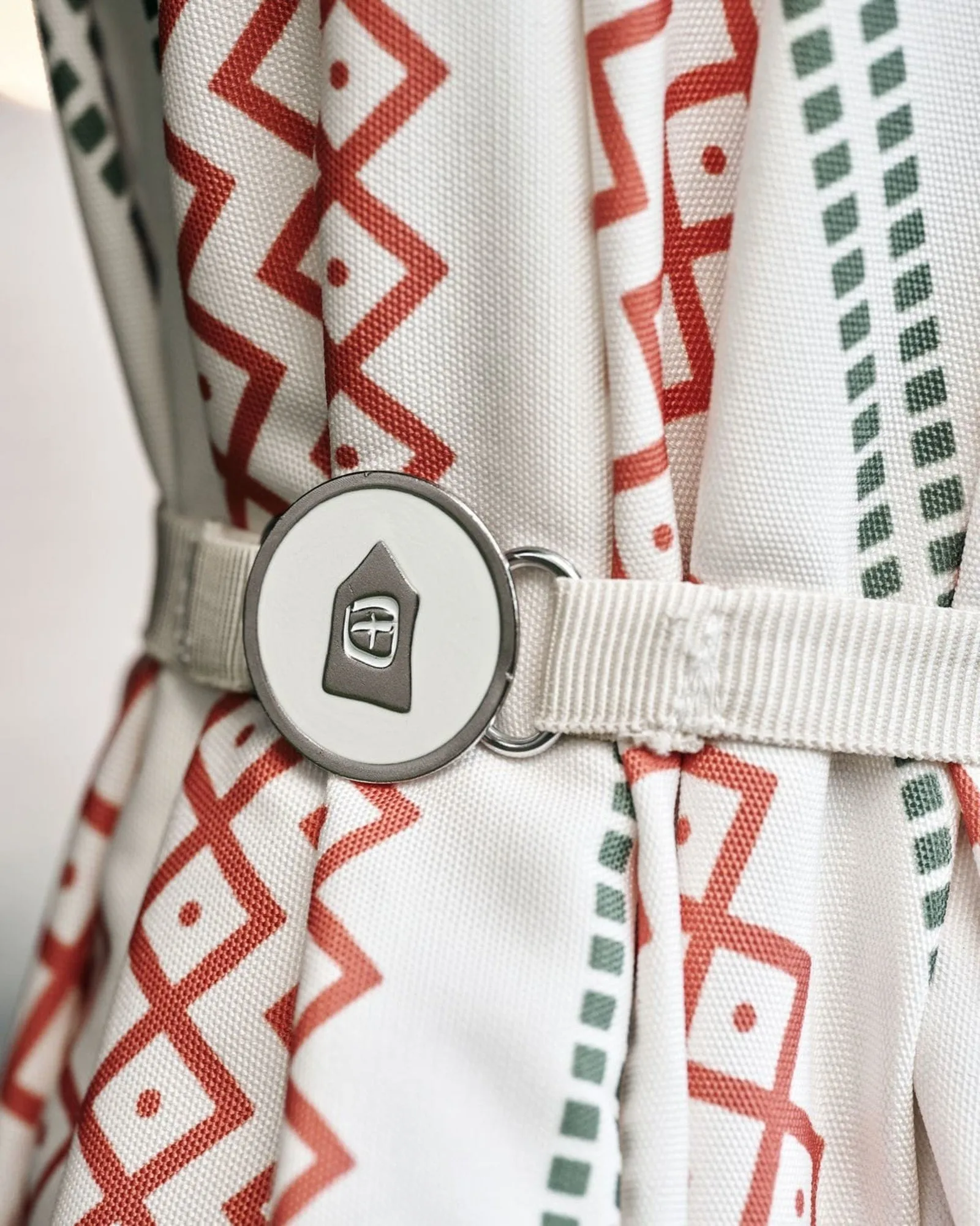 Ombrellone Umbra Ø190 cm, Red-green House Doctor