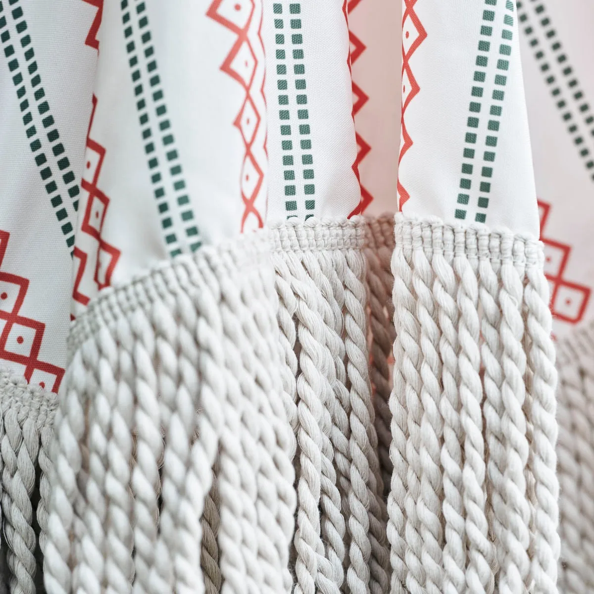 Ombrellone Umbra Ø190 cm, Red-green House Doctor