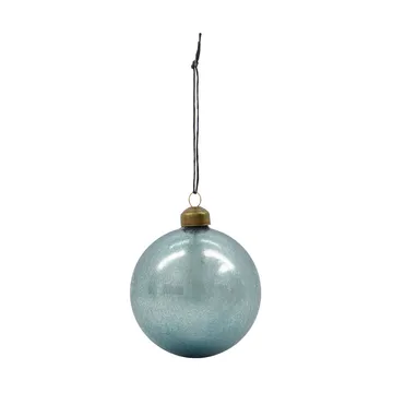 Pallina di Natale Runy Ø 8 cm, 2 pezzi - Azzurro - House Doctor