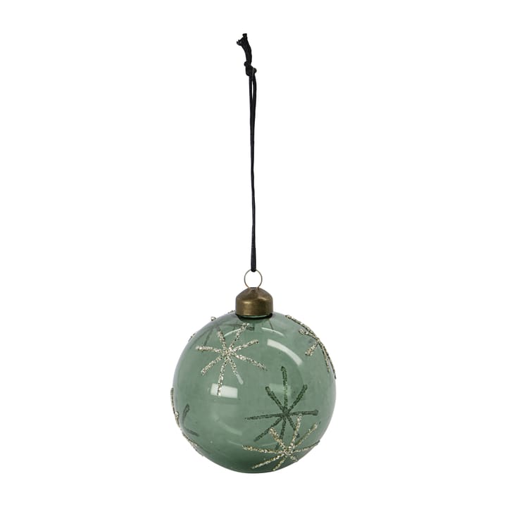 Pallina di Natale Star Ø 8 cm, Verde House Doctor