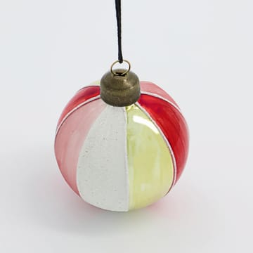 Pallina per Albero di Natale Cirkus Ø 8 cm - Rosso - House Doctor