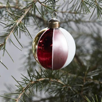 Pallina per Albero di Natale Cirkus Ø 8 cm - Rosso - House Doctor