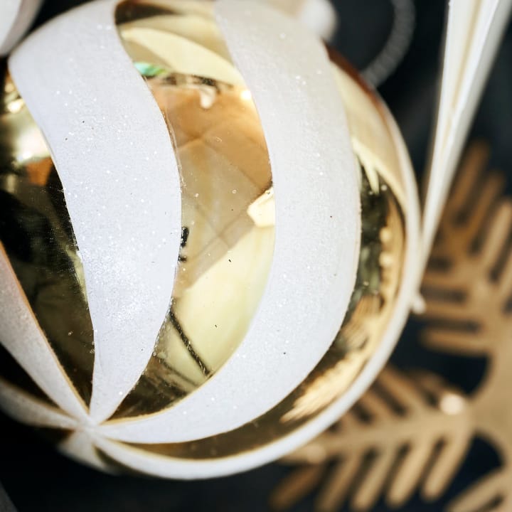 Palline albero di Natale Glowi Ø 6 cm 6 pezzi, Oro House Doctor