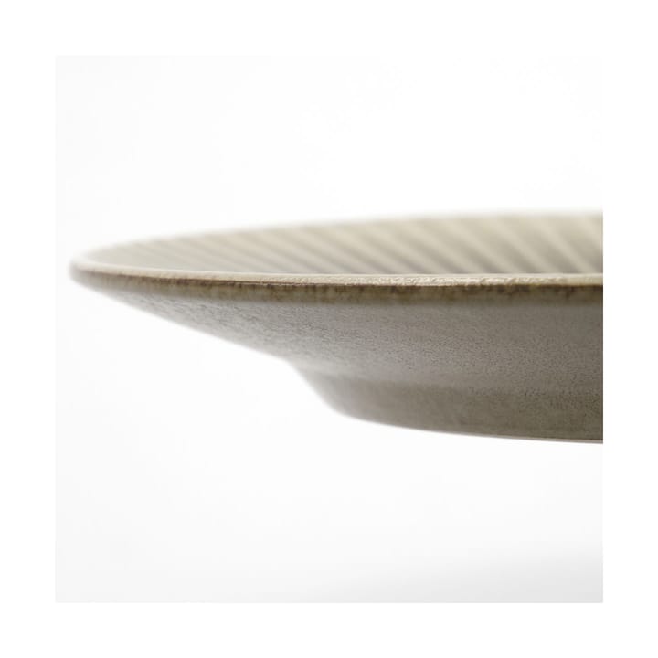 Piatto da cena Pleat Ø27 cm, Grigio-marrone House Doctor