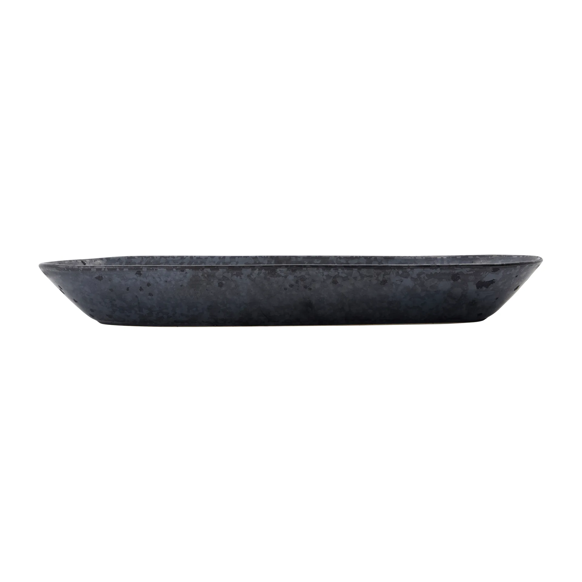 Piatto da portata Pion 12x35 cm, Nero-marrone House Doctor
