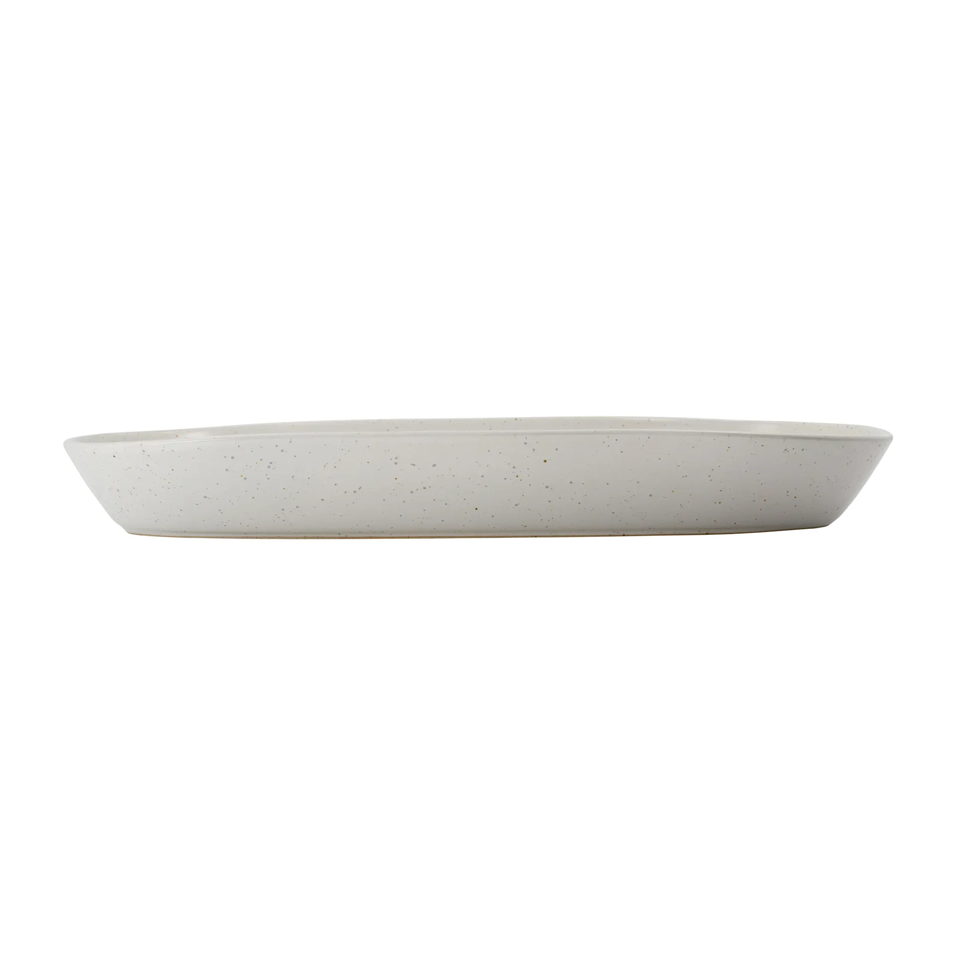 Piatto da portata Pion 19x38 cm, grigio-bianco House Doctor