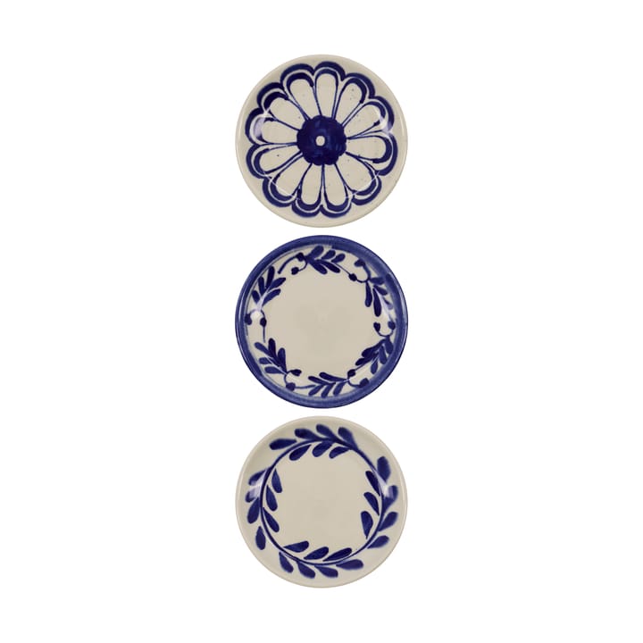 Piatto Diva Ø13 cm 3 pezzi - Blu - House Doctor
