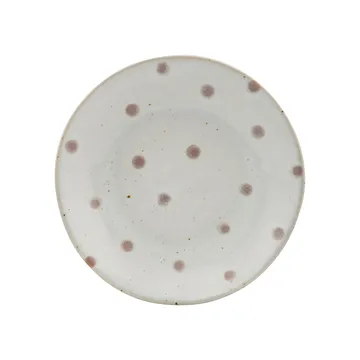 Piatto Dots Ø 15,7 cm - bianco-verde - House Doctor
