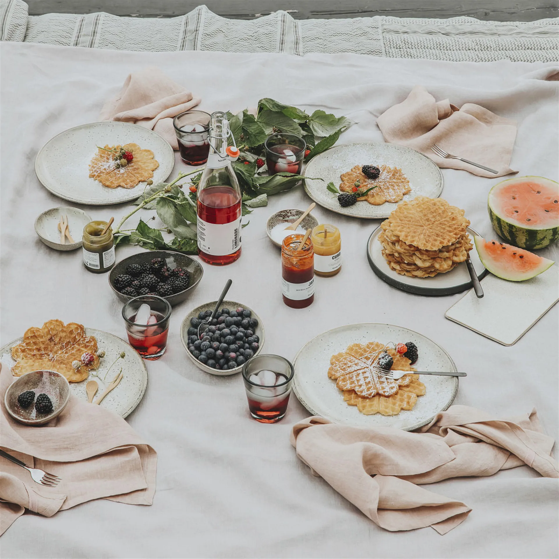 Piatto Lake grigio, 15,2 cm House Doctor