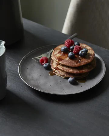 Piatto piccolo Rustic Ø 20 cm - Grigio scuro - House Doctor