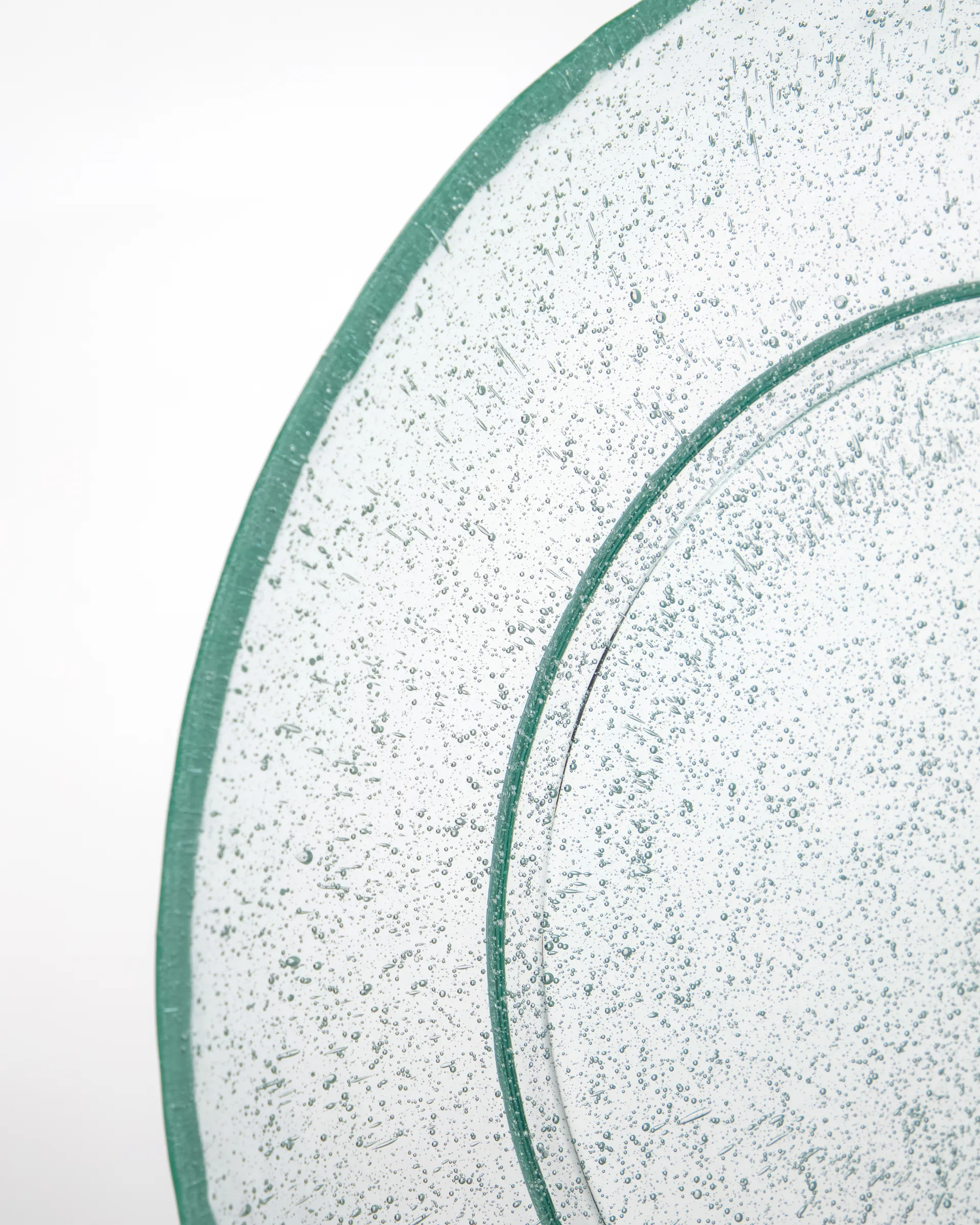 Piatto Rain, Ø 21 cm, confezione da 2, Trasparente House Doctor