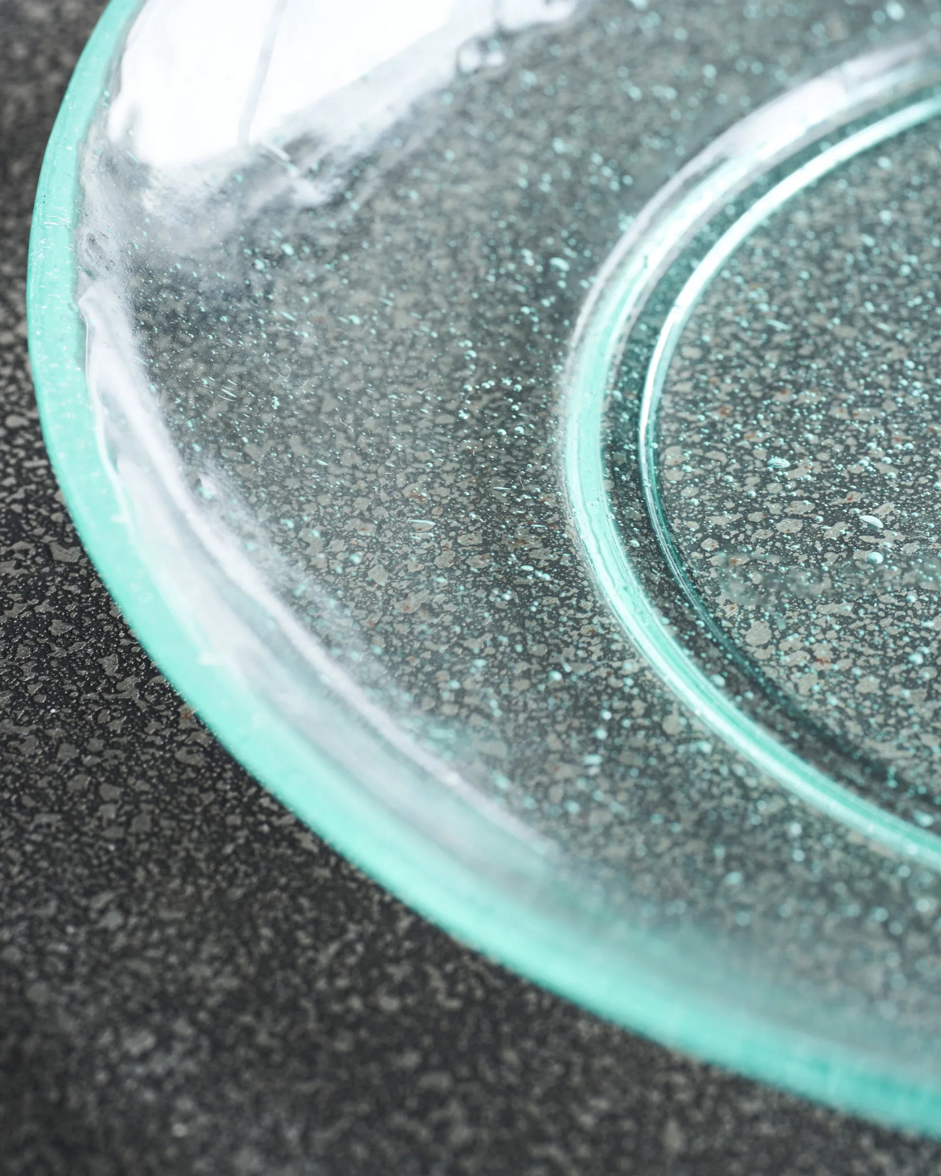 Piatto Rain, Ø 21 cm, confezione da 2, Trasparente House Doctor