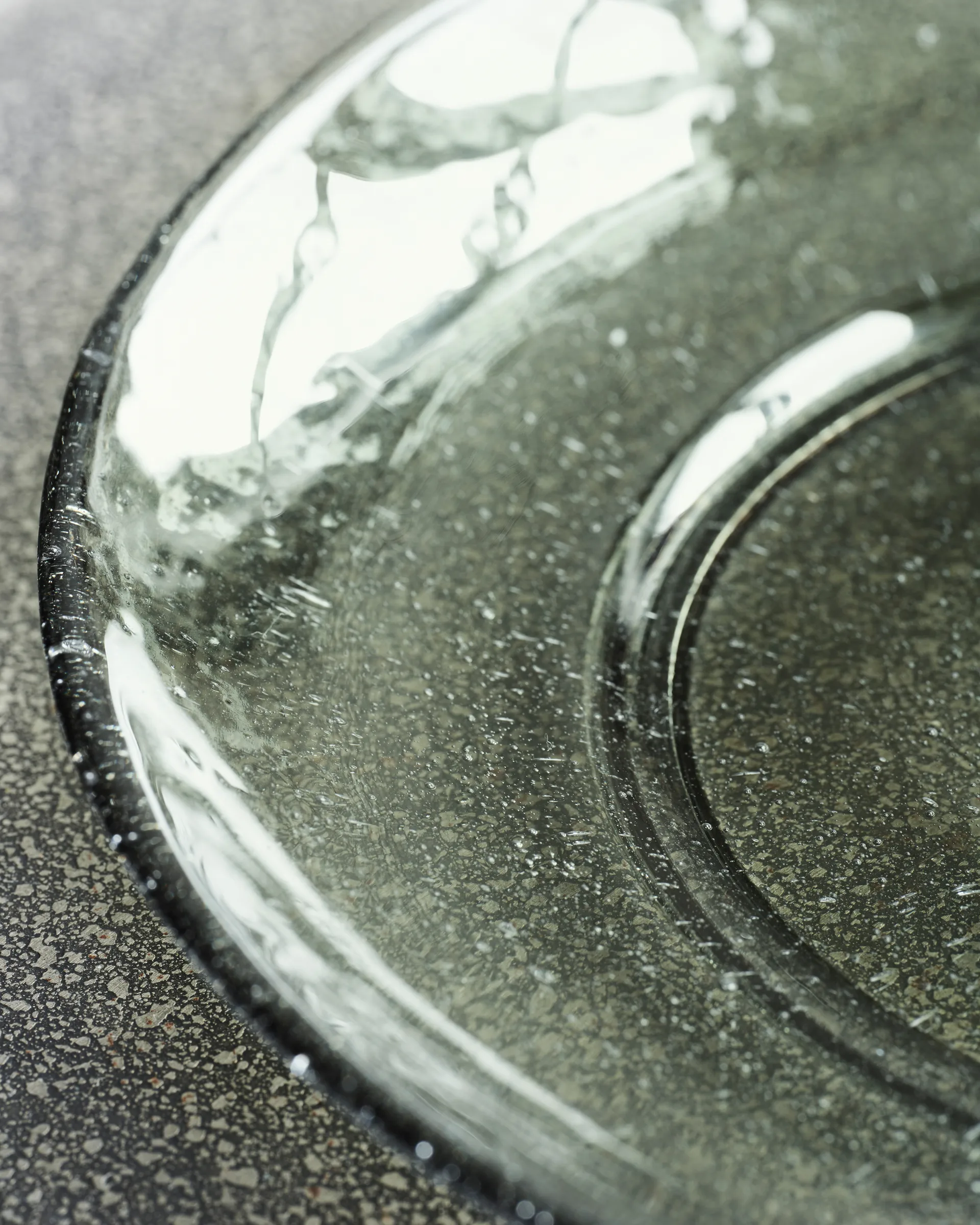 Piatto Rain, Ø 21 cm, confezione da 2, Verde House Doctor