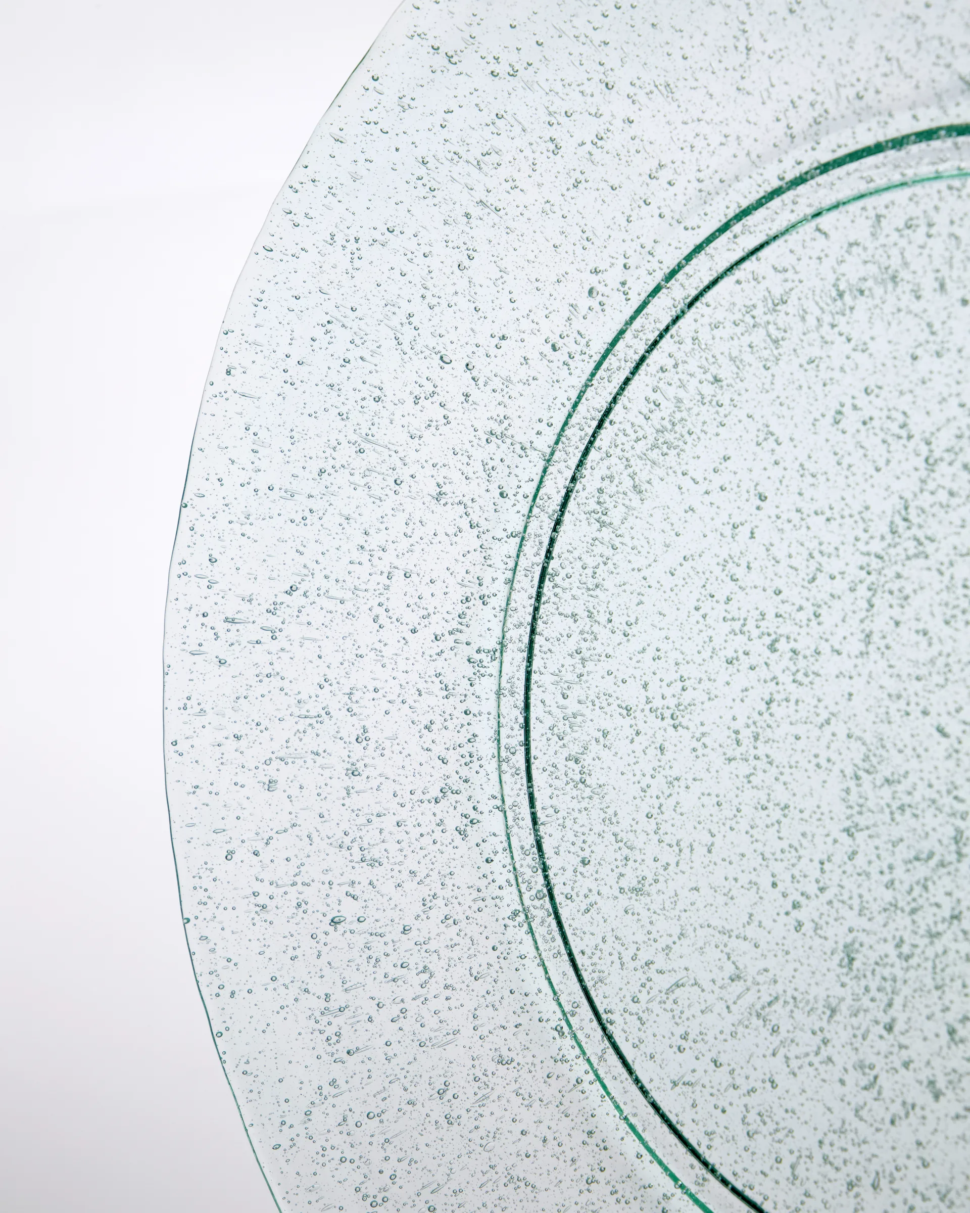 Piatto Rain, Ø 27 cm, confezione da 2, Trasparente House Doctor