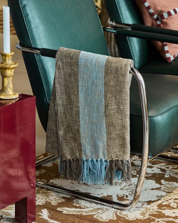 Plaid Ponra 130x180 cm - Bruno-Azzurro  - House Doctor