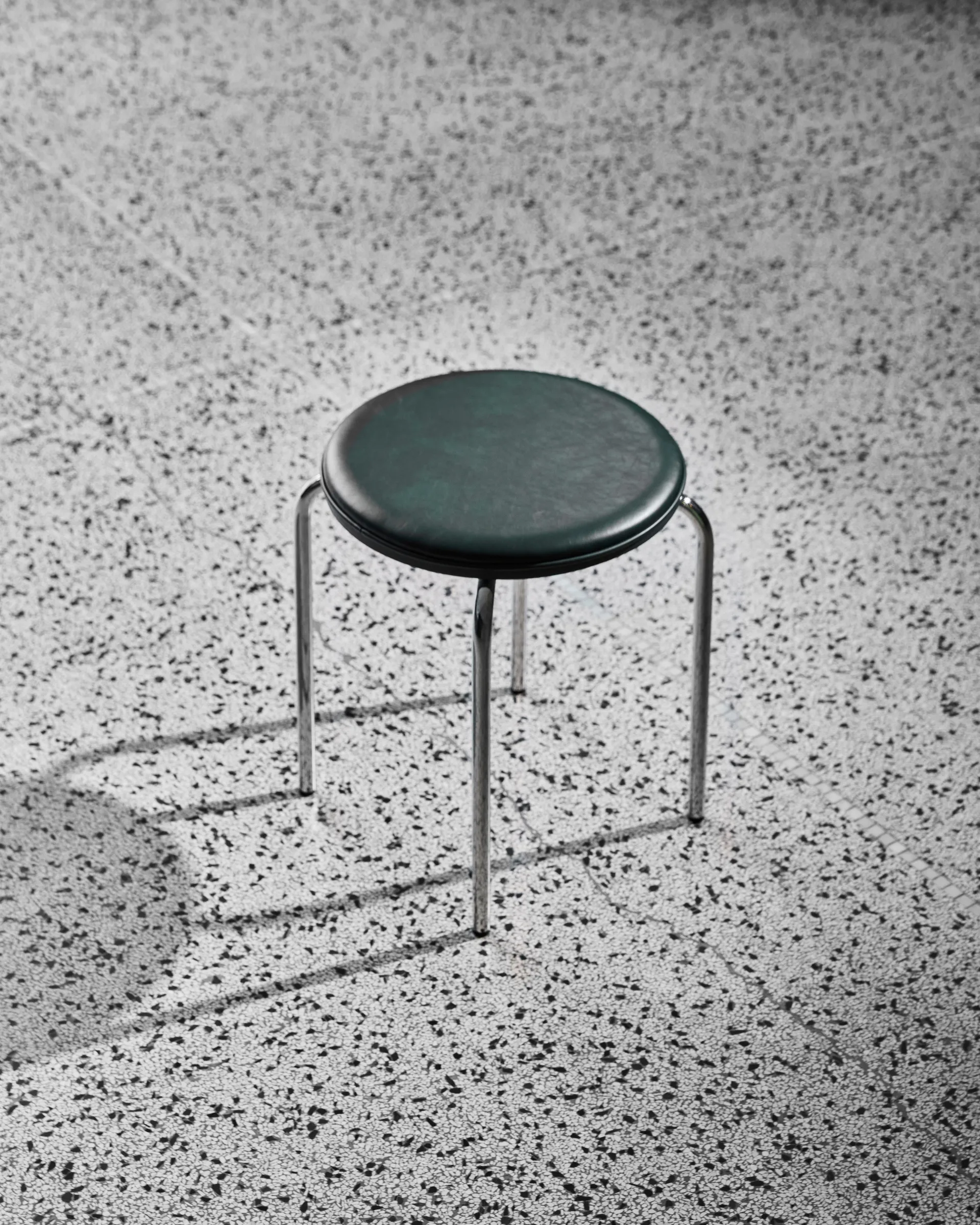 Poggiapiedi Comma , Verde scuro House Doctor