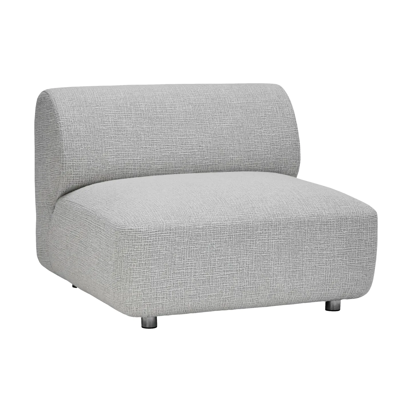 Poltrona Feel, Bianco sporco, 95x95x75 cm House Doctor