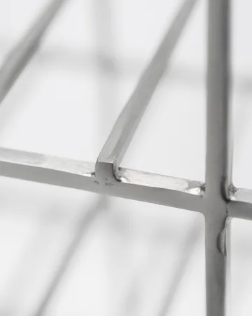 Portabottiglie House Doctor 12 bottiglie 41x35 cm - Finitura argento - House Doctor