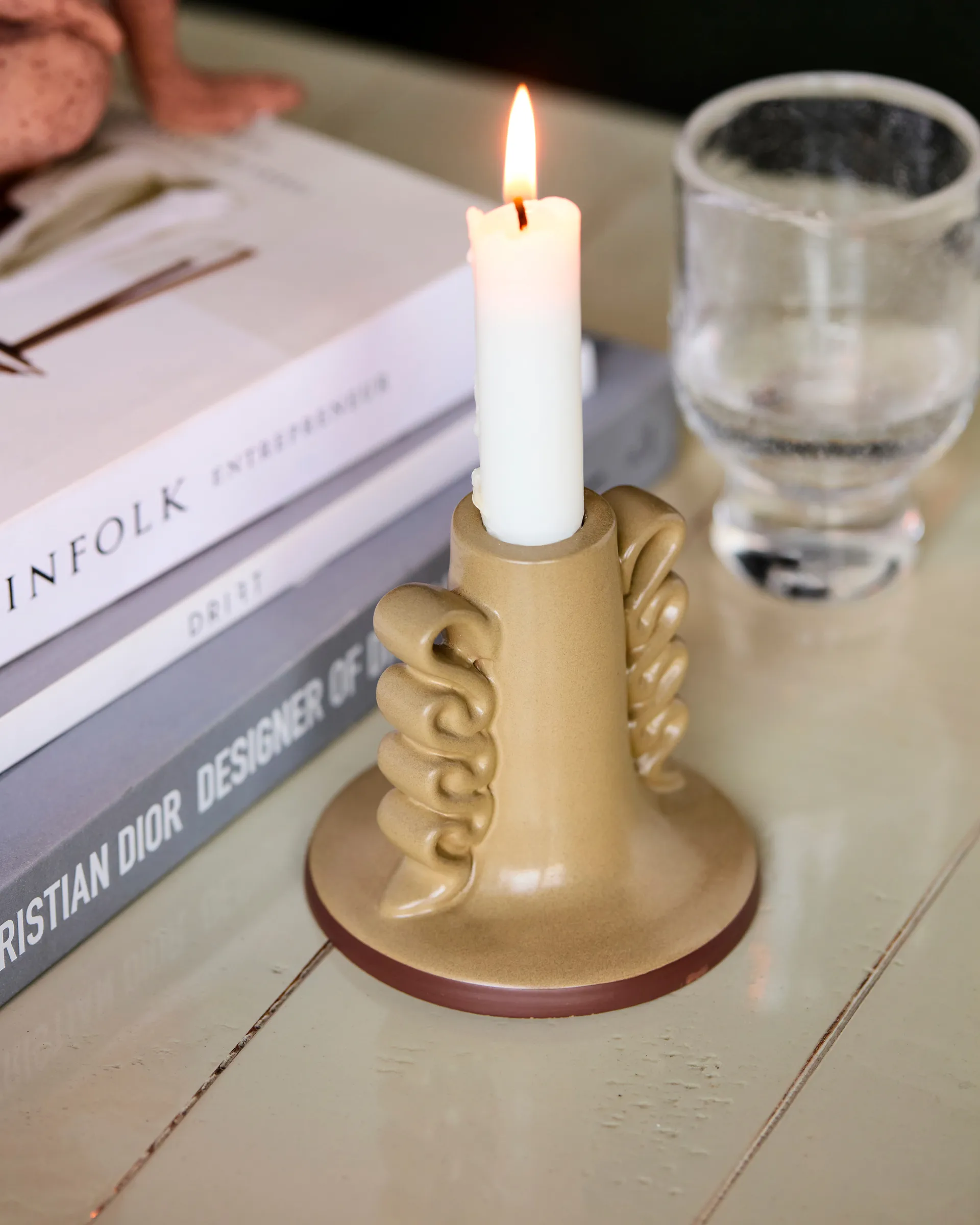 Portacandela Diva 9,5 cm, Sabbia House Doctor