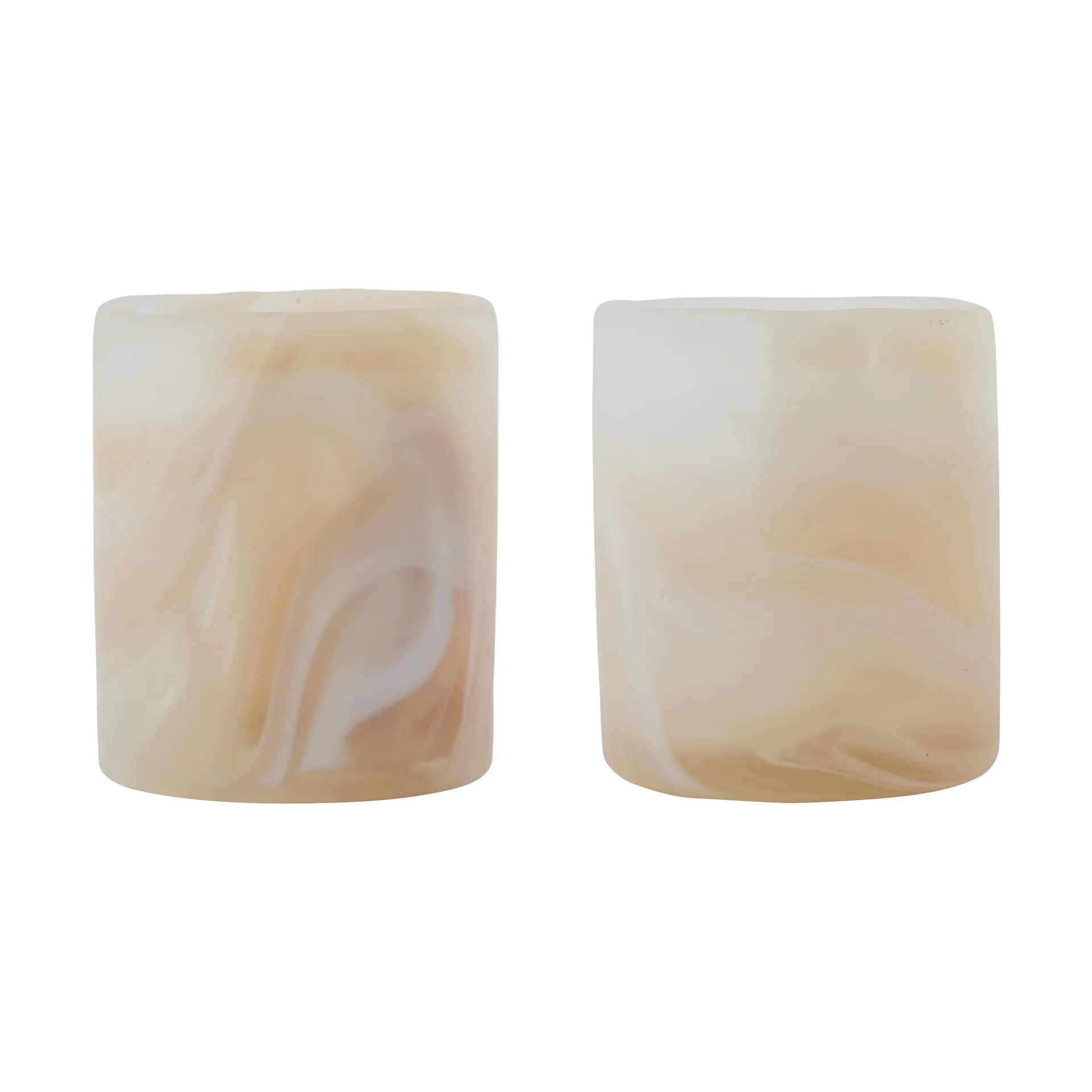 Portacandela Kae Ø7x8 cm, Beige House Doctor