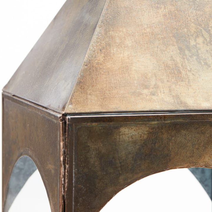 Portacandele Arch in ottone antico, 48 cm House Doctor