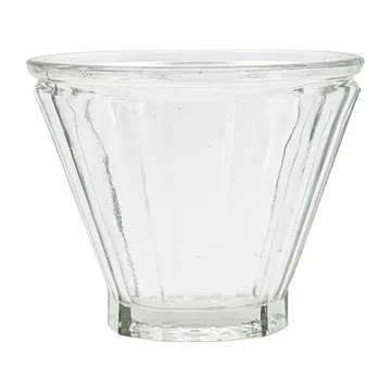 Portacandele Fren 9 cm - Trasparente - House Doctor