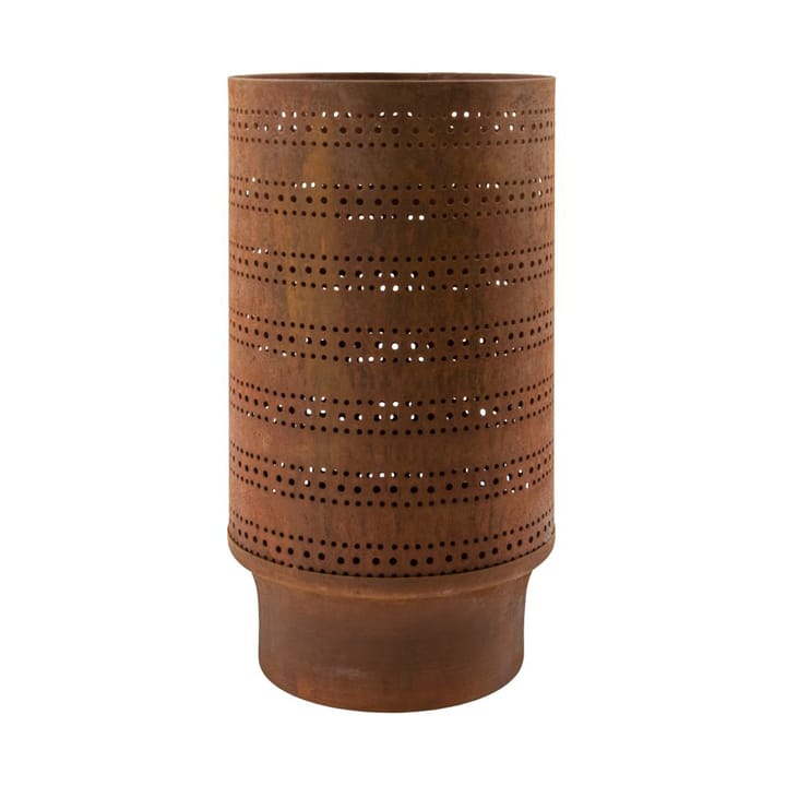 Portacandele Kutu Ø15 cm - Rosso bruciato - House Doctor