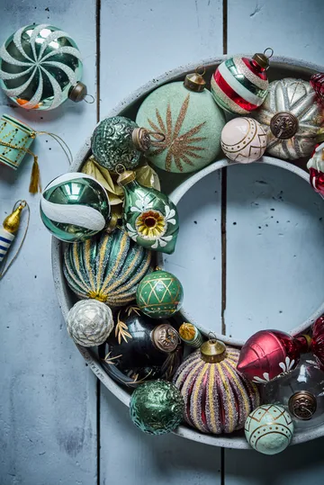 Portacandele per candele a blocco The Ring - Calcestruzzo - House Doctor