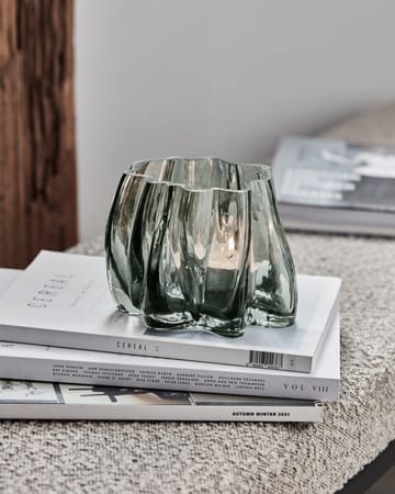 Portacandele tealight Curva - Grigio fumoso - House Doctor