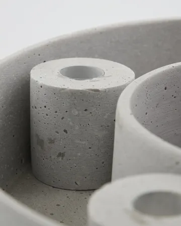 Portacandele The Ring - Grey - House Doctor