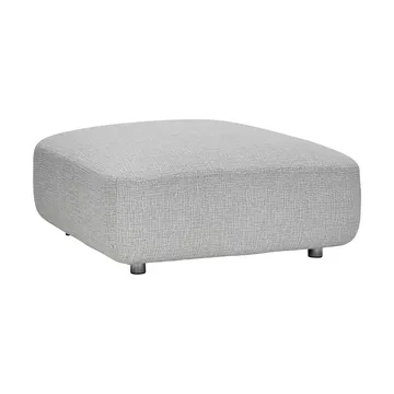 Pouf Feel - Bianco sporco, 95x95x42 cm - House Doctor