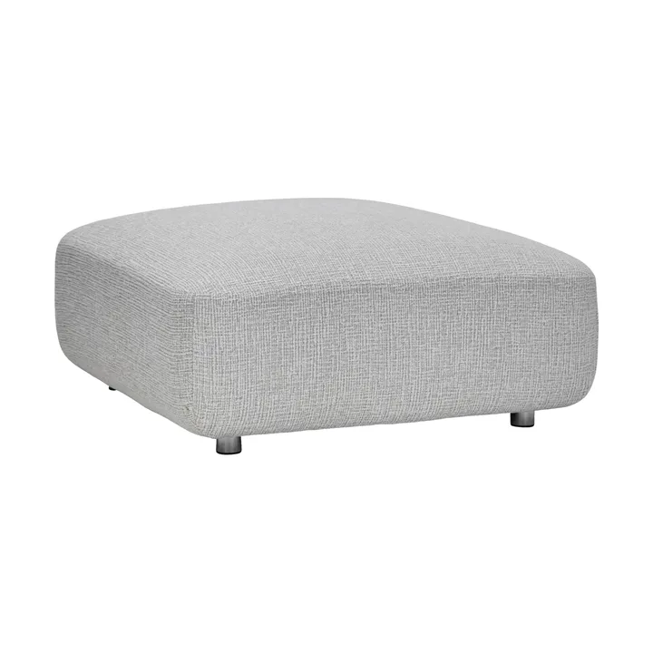 Pouf Feel - Bianco sporco, 95x95x42 cm - House Doctor