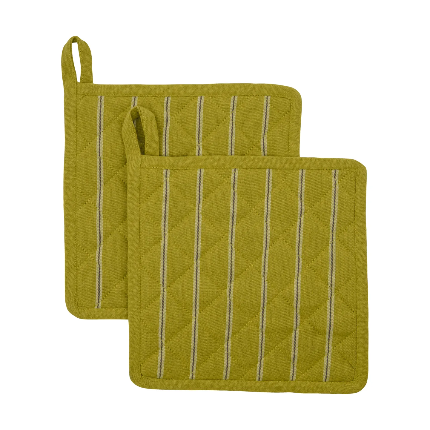Presina Chef 22x22 cm 2 pezzi, Giallo senape House Doctor
