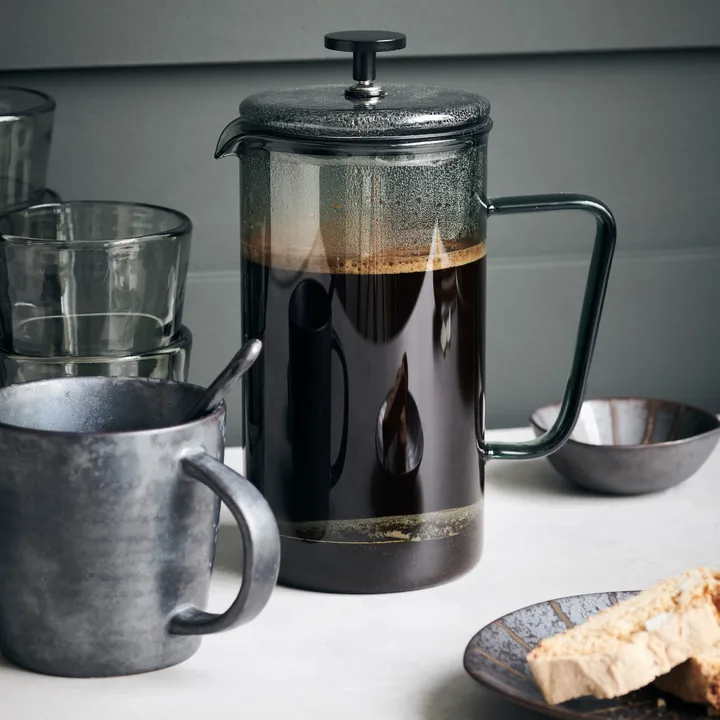 MACCHINA DA CAFFÈ 304 caraffe da caffè inox per riscaldarsi doppia