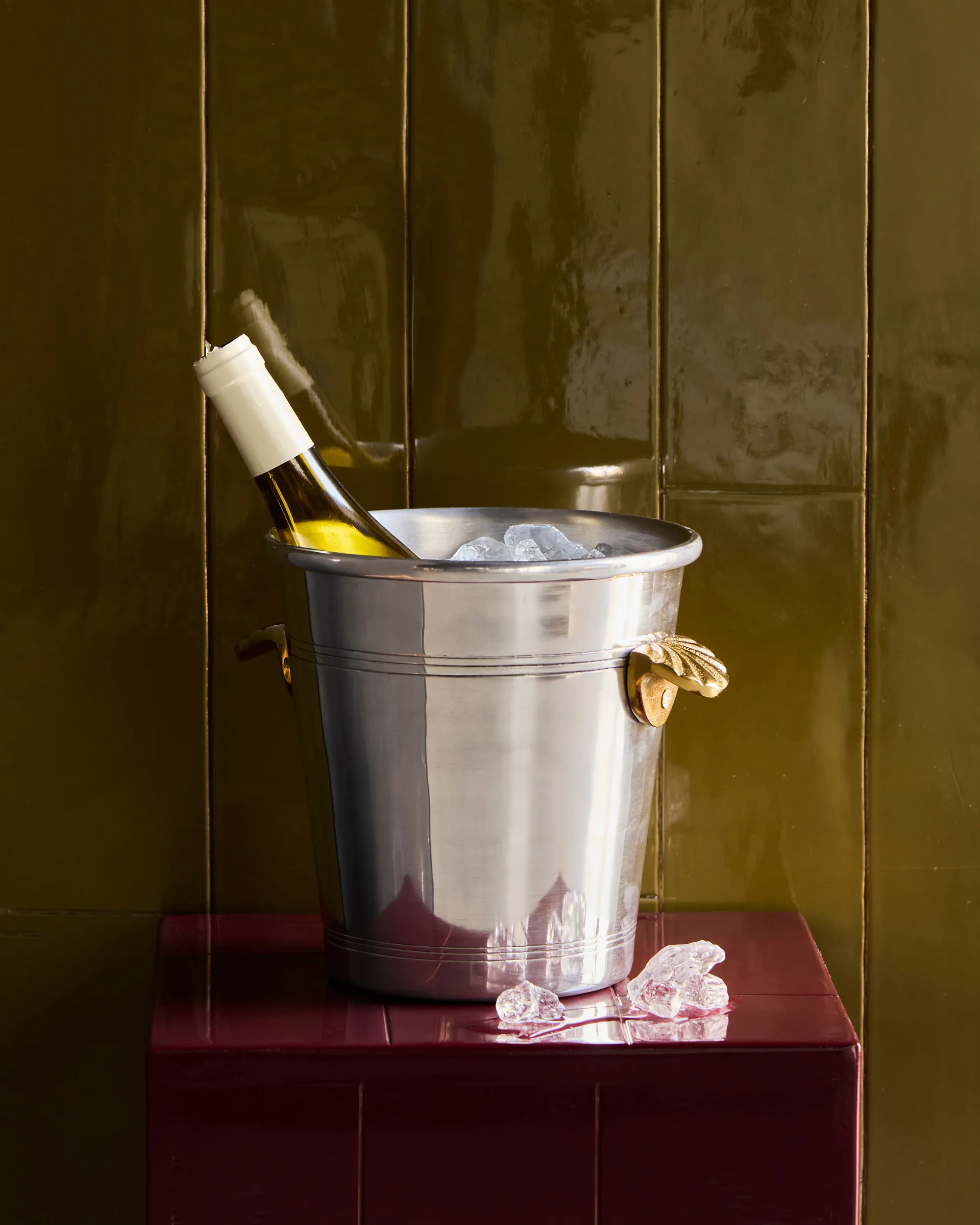 Raffreddino per vino Vind, Antica finitura argento House Doctor