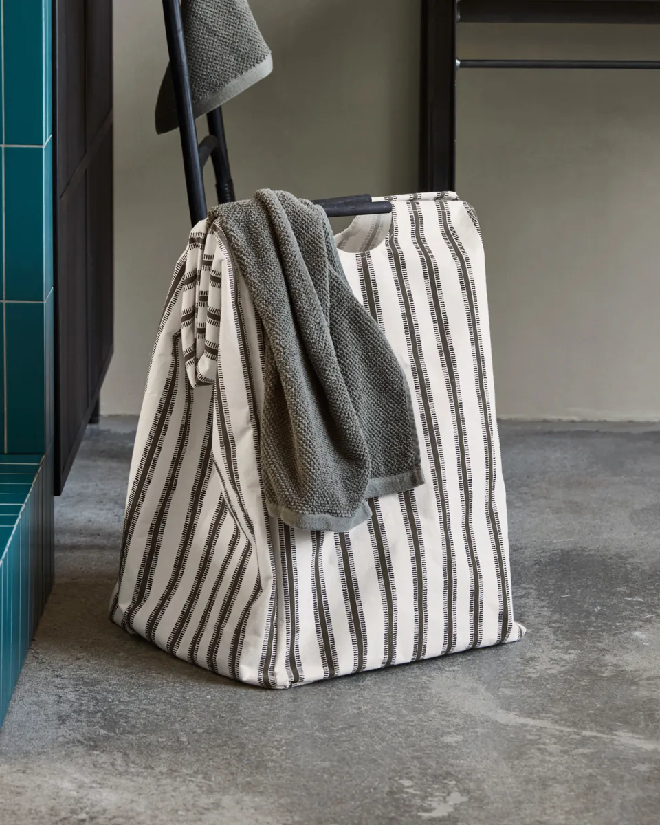 Sacco per lavanderia 40x60 cm, Marrone chiaro House Doctor