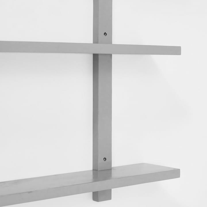 Scaffale Sheo grigio, 3 ripiani House Doctor