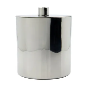 Secchiello per ghiaccio Kett Ø15,5x16 cm - Finitura argento - House Doctor