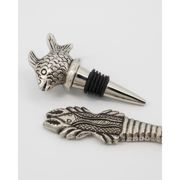 Set da bar Fish 2 pezzi - Argento antico - House Doctor