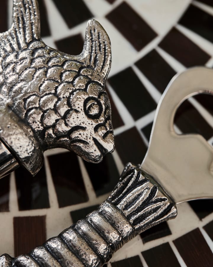 Set da bar Fish 2 pezzi, Argento antico House Doctor