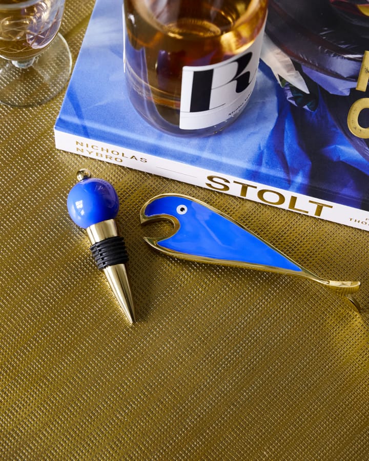 Set da bar Open 2 pezzi, Blu House Doctor