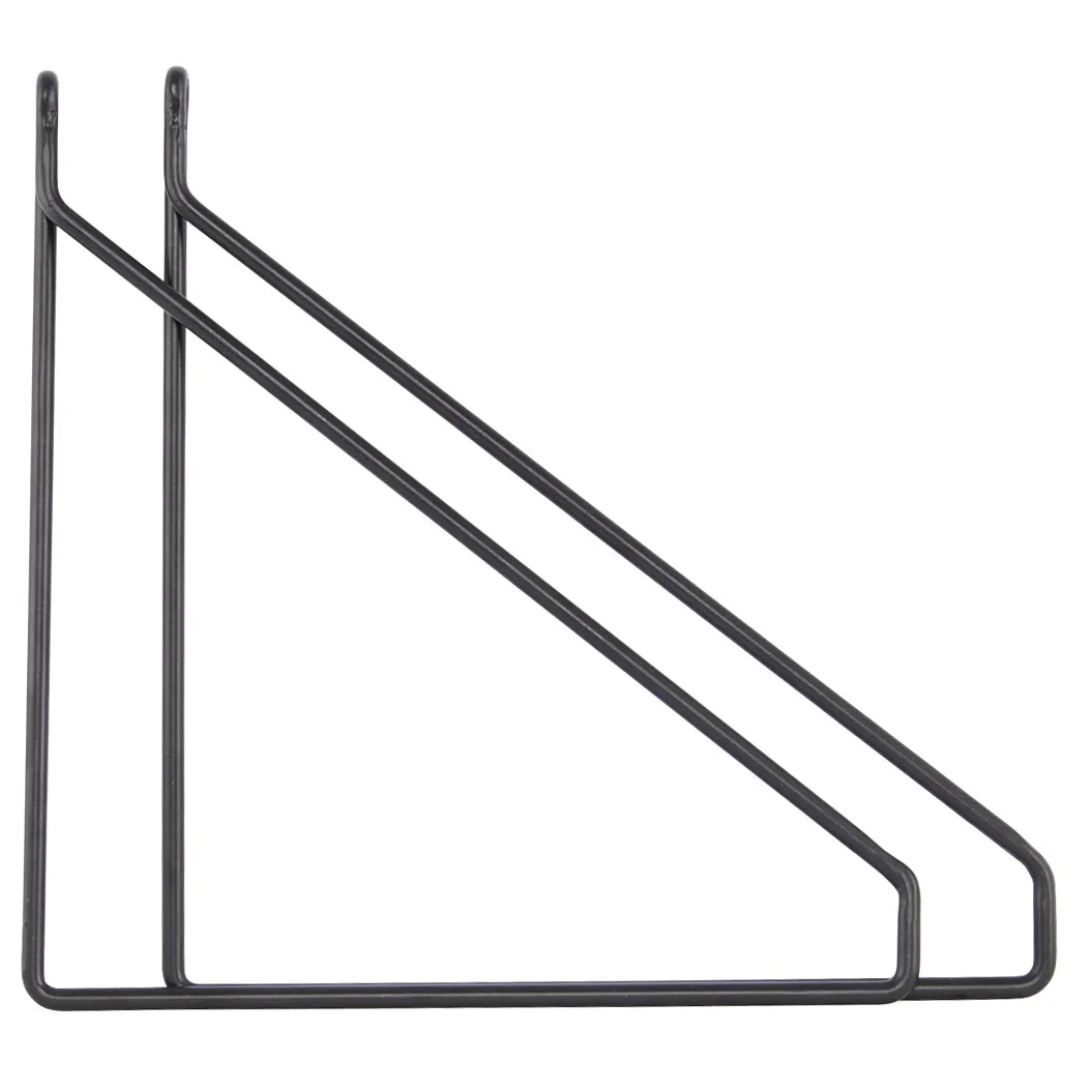 Sistema di scaffalatura Apart da 2 pezzi, Nero House Doctor