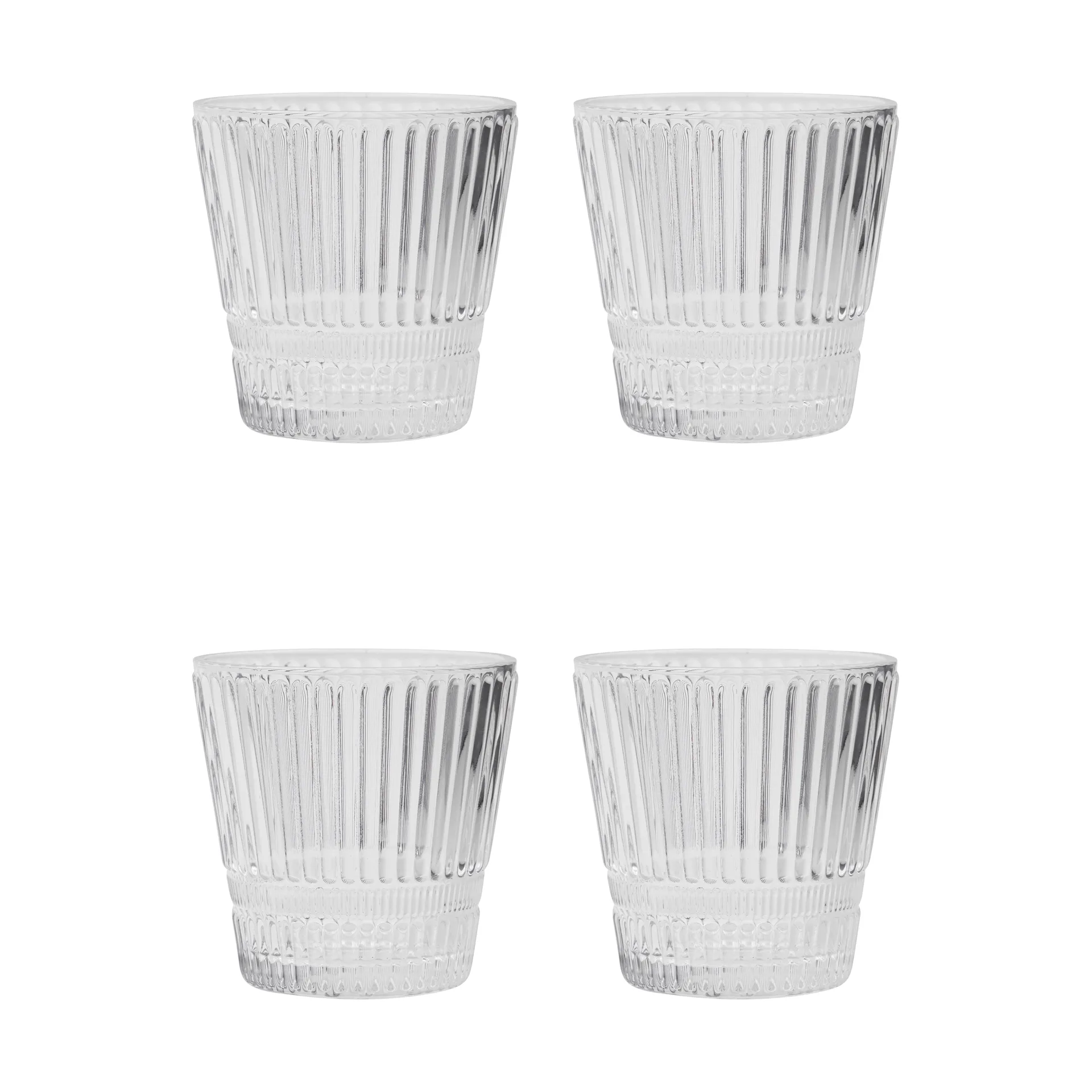 Slots bicchieri d’acqua 4-pack, Chiaro House Doctor