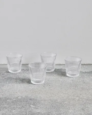 Slots bicchieri d’acqua 4-pack - Chiaro - House Doctor