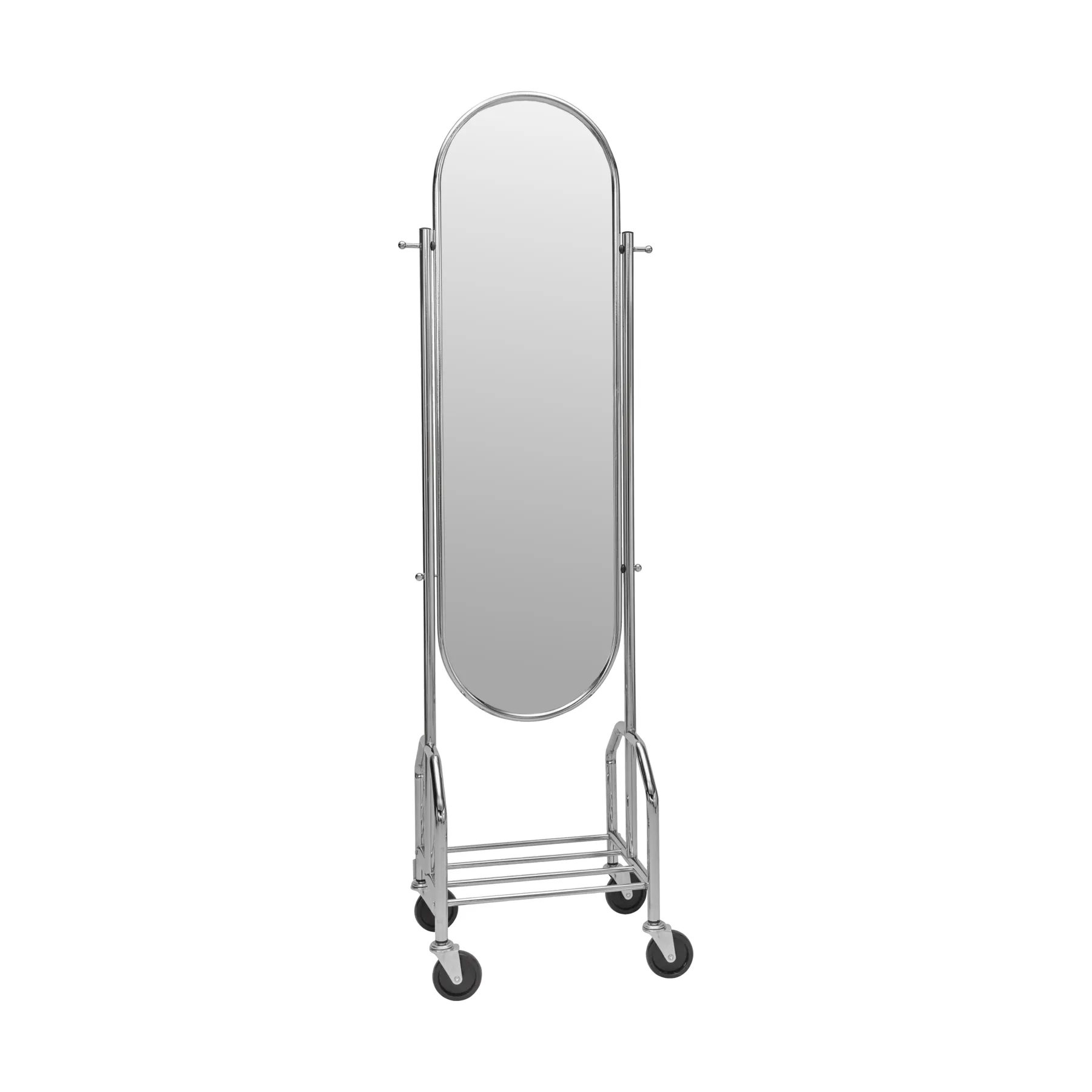 Specchio da pavimento Image, Finitura silver, 53,5x35,5x179,5 cm House Doctor