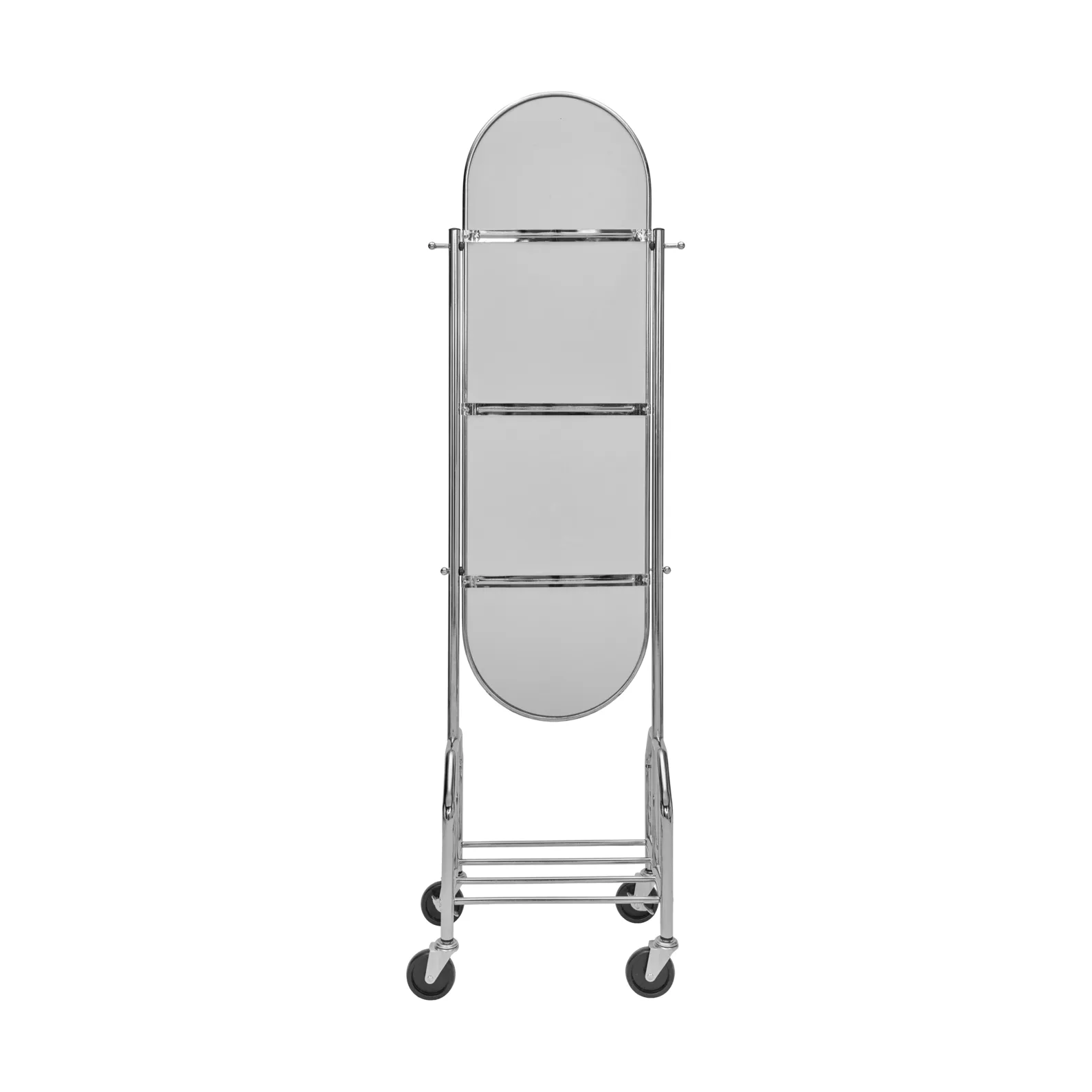 Specchio da pavimento Image, Finitura silver, 53,5x35,5x179,5 cm House Doctor
