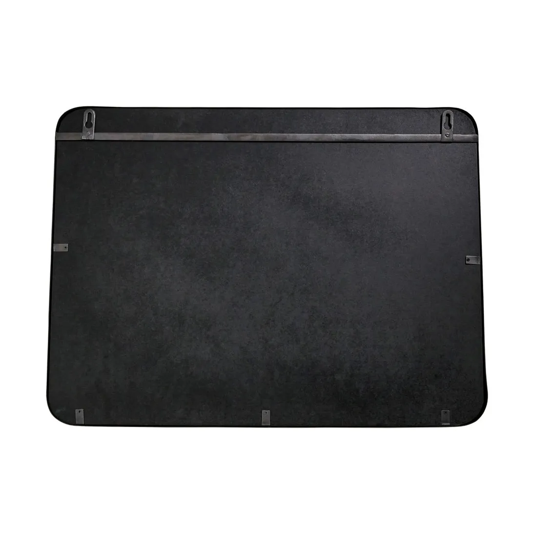 Specchio Pejo con cornice 45x60 cm, Nero antico House Doctor